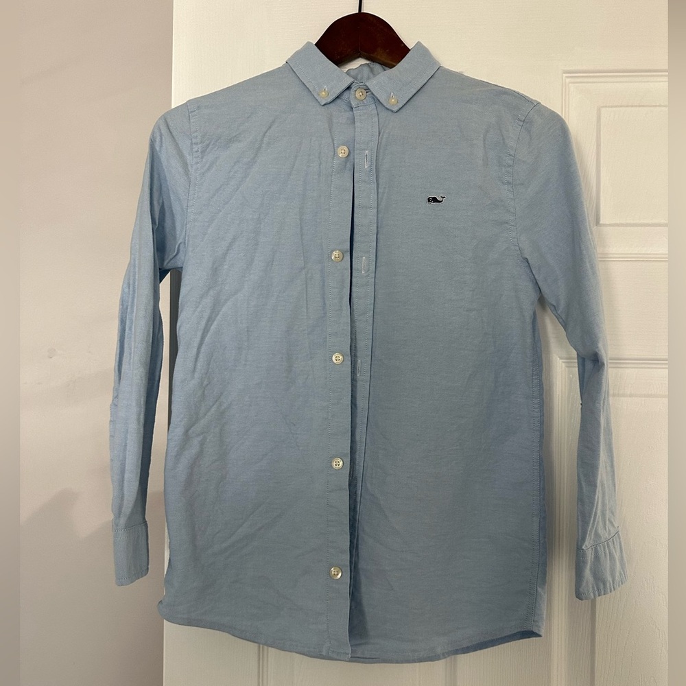 Boys Vineyard Vines Button Down Shirt (Small 8/10)
